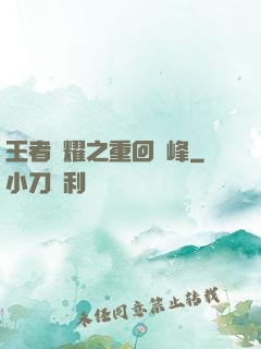 王者榮耀之重回巔峰