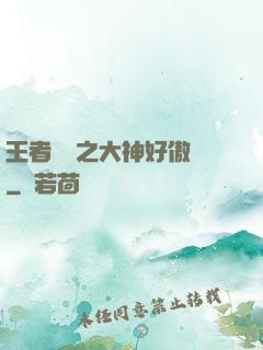 王者歸來之大神好傲嬌