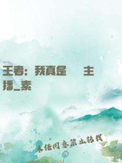 王者：我真是個娛樂主播