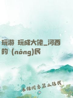 玩游戲玩成大佬
