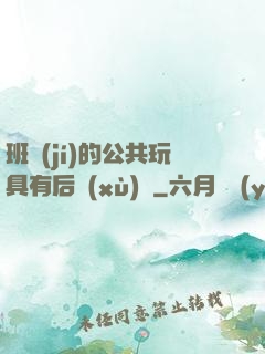 班級(jí)的公共玩具有后續(xù)嗎