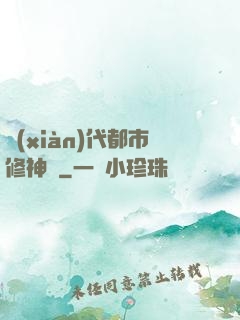 現(xiàn)代都市修神錄