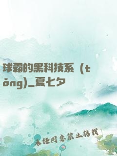 球霸的黑科技系統(tǒng)