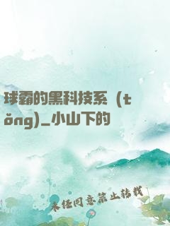 球霸的黑科技系統(tǒng)