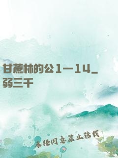 甘蔗林的公1—14