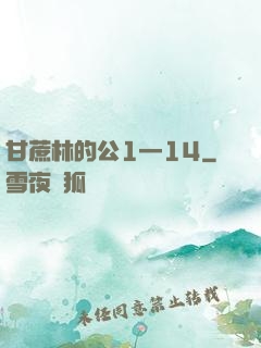 甘蔗林的公1—14