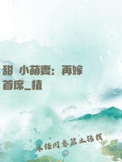 甜寵小萌妻：再嫁億萬首席