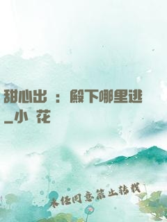甜心出擊：殿下哪里逃