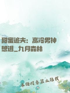 甜蜜追夫：高冷男神別想逃