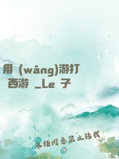 用網(wǎng)游打開西游記