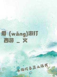 用網(wǎng)游打開西游記
