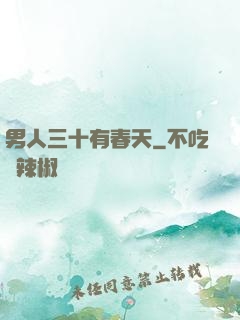 男人三十有春天