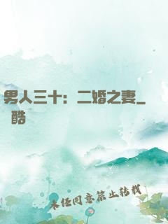男人三十：二婚之妻