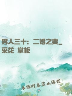男人三十：二婚之妻