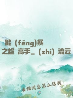 異能風(fēng)暴之超級高手