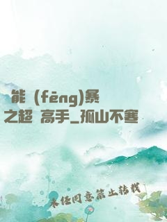異能風(fēng)暴之超級高手
