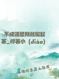當不成儒圣我就掀起變革