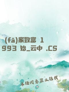 發(fā)家致富從1993開始