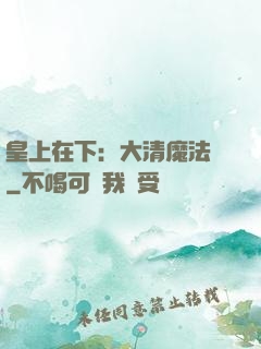 皇上在下：大清魔法師