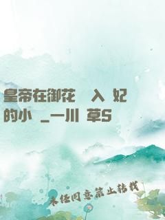 皇帝在御花園進入貴妃的小說