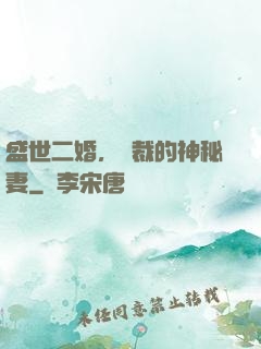 盛世二婚，總裁的神秘妻