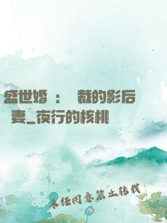 盛世婚寵：總裁的影后嬌妻