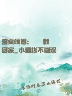 盛夏暖婚：億萬總裁帶回家