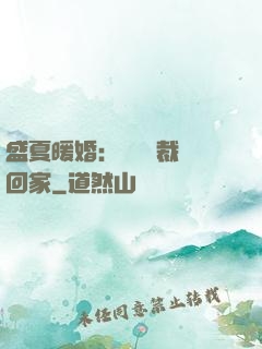 盛夏暖婚：億萬總裁帶回家