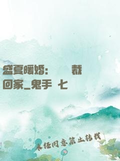 盛夏暖婚：億萬總裁帶回家