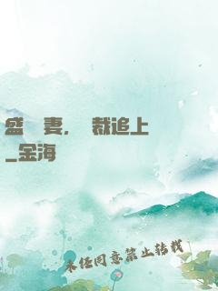 盛寵嬌妻，總裁追上門