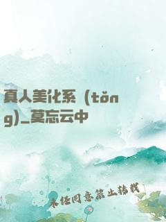 真人美化系統(tǒng)