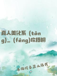 真人美化系統(tǒng)