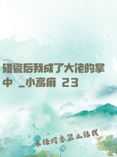 碰瓷后我成了大佬的掌中嬌