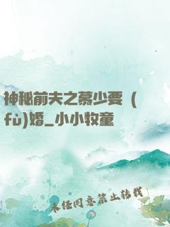 神秘前夫之慕少要復(fù)婚