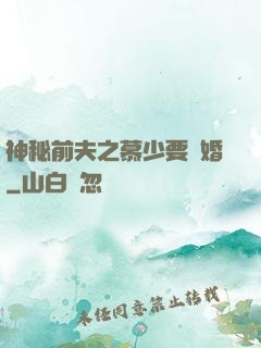 神秘前夫之慕少要復婚