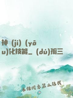 神級(jí)優(yōu)化技能