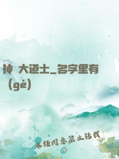 神級大道士