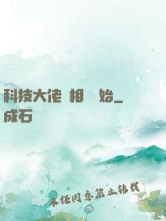 科技大佬從相親開始