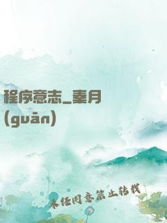 程序意志
