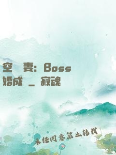空間嬌妻：Boss寵婚成癮