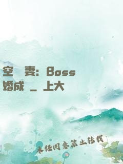 空間嬌妻：Boss寵婚成癮