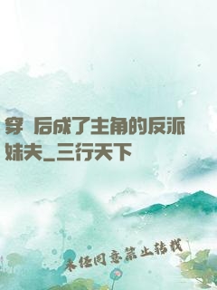 穿書后成了主角的反派妹夫