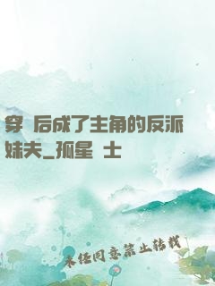 穿書后成了主角的反派妹夫