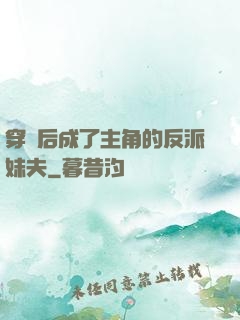 穿書后成了主角的反派妹夫
