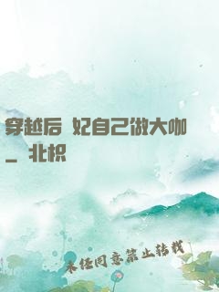 穿越后貴妃自己做大咖