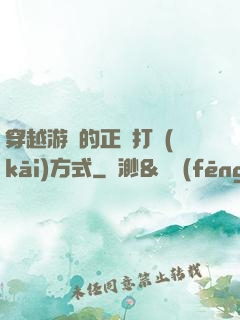 穿越游戲的正確打開(kāi)方式