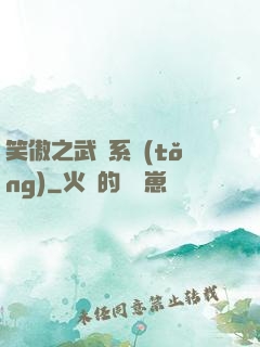 笑傲之武俠系統(tǒng)