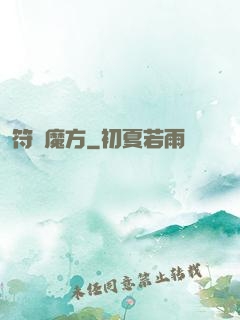 符箓魔方