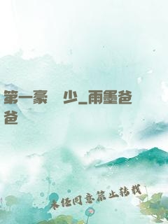第一豪門棄少