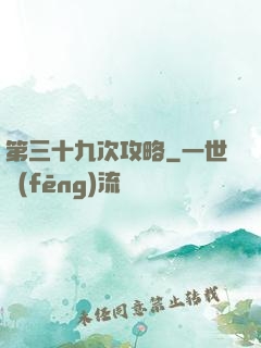 第三十九次攻略